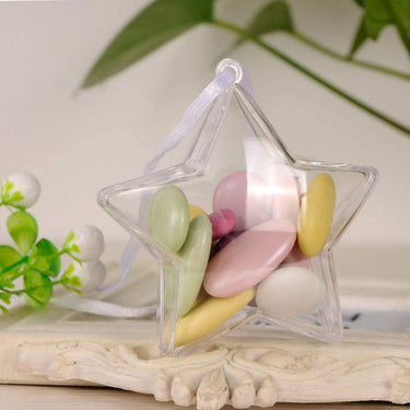 Estrella Transparente Rellenable